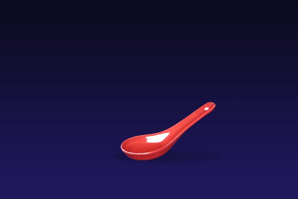 Chinese Spoon – Red