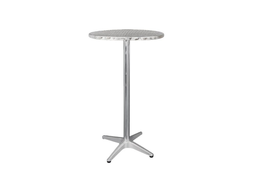 Aluminium Cocktail Table -60cm Top