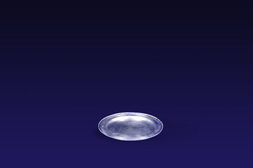Silver Butter Dish