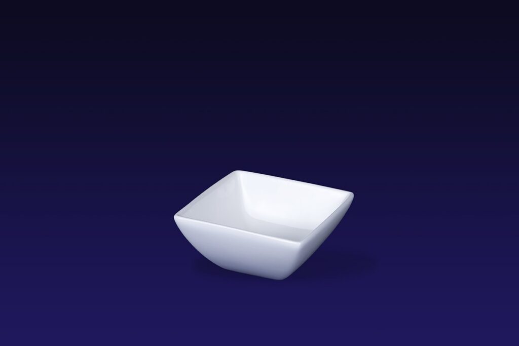Contemporary Square Bowl