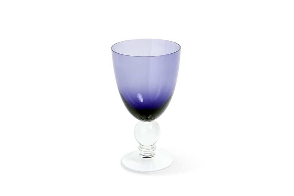 Lilac Water Glass