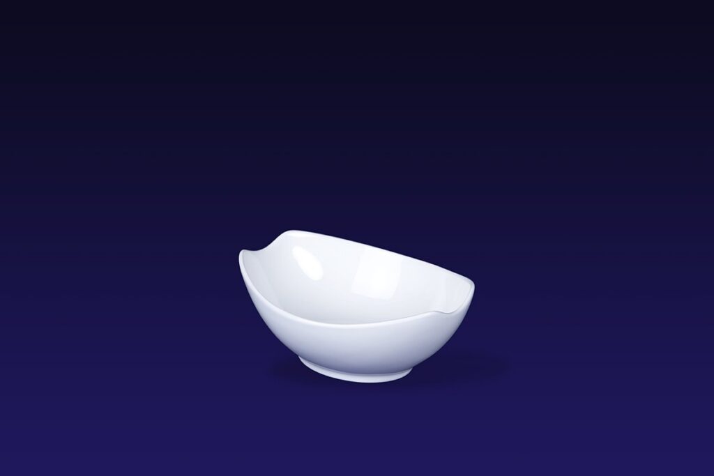 Contemporary Oval Bowl